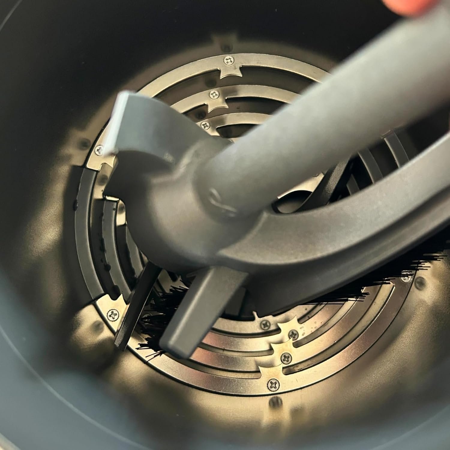 InfinityBrush kitchen brush - bristle and grip detail