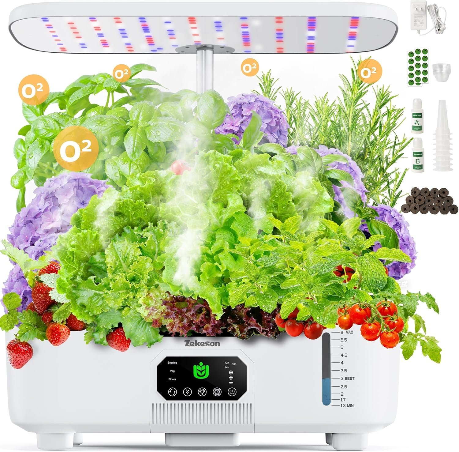 Misting hydroponic garden kit - overview