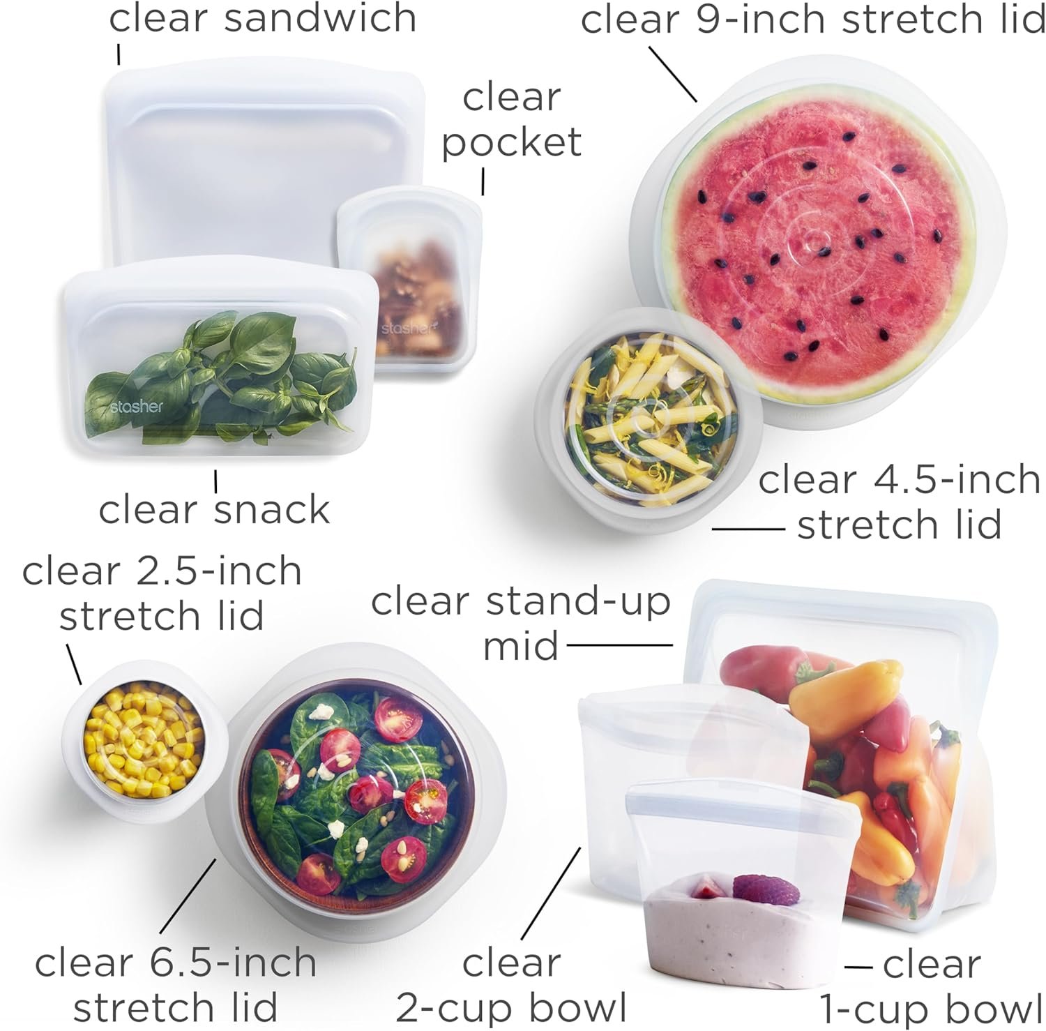 Reusable silicone storage - real kitchen use